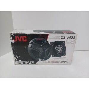 JVC CS-V428 4" 2 Way‎ COAXIAL  SPEAKER Set New Open Box NOS 1 Pair
